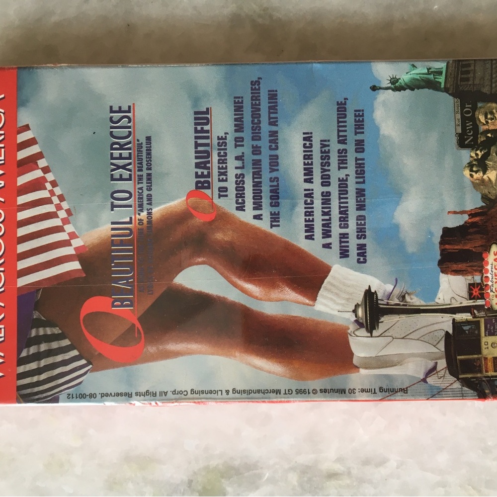 Richard Simmons Walk Across America Fitness Program cassette - Picture 10 of 16